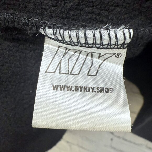 Ruff Ryders Hoodie Medium by KIY Vol1 Black Cotton Sweatshirt Hip Hop Streetwear - Picture 10 of 15